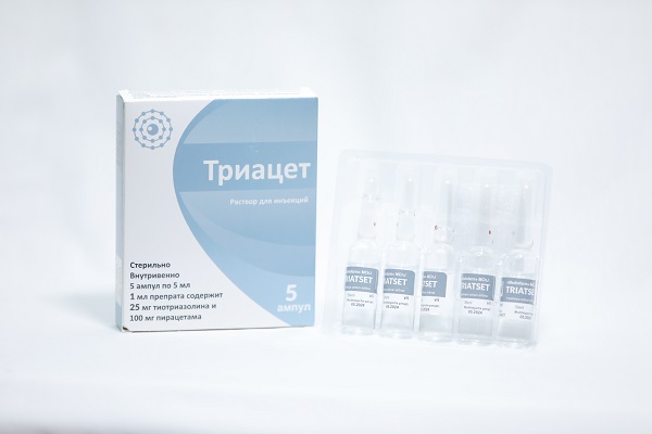 Триацет 5 мл №5(тиоцетам)